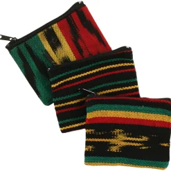 Fashion Rasta Coin Purse Assorted Wallets | Rastafari Art