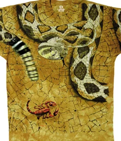 New Rattler Tie-Dye T-Shirt T-Shirt | American Wildlife