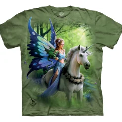 Hot Realm Of Enchantment Classic Cotton T-Shirt T-Shirt | Unicorns