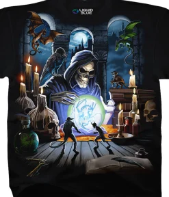Best Reaper Spell Black T-Shirt T-Shirt | Halloween