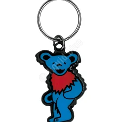 Hot Red And Blue Bear Keychain Keychains | Grateful Dead