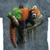 Outlet Red Panda Tree Kids' T-Shirt Kids Youth | Wild Animals