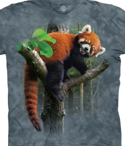 Outlet Red Panda Tree Kids' T-Shirt Kids Youth | Wild Animals