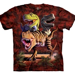 Fashion Rex Collage Kids' T-Shirt Kids Youth | Dinosaurs