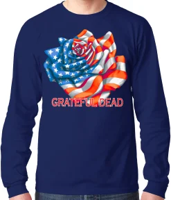 New Rose Flag Long Sleeve T-Shirt Long Sleeve | Rose Flag