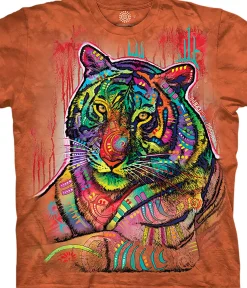 Hot Russo Tiger Kids' T-Shirt Kids Youth | Wild Animals