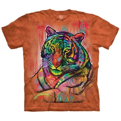 Hot Russo Tiger Kids' T-Shirt Kids Youth | Wild Animals