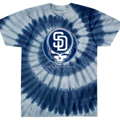 Sale San Diego Padres Steal Your Base Tie-Dye T-Shirt T-Shirt | San Diego Padres