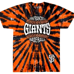 Clearance San Francisco Giants Burst Tie-Dye T-Shirt T-Shirt | San Francisco Giants