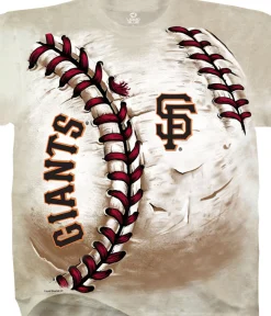 Fashion San Francisco Giants Hardball Tie-Dye T-Shirt T-Shirt | San Francisco Giants