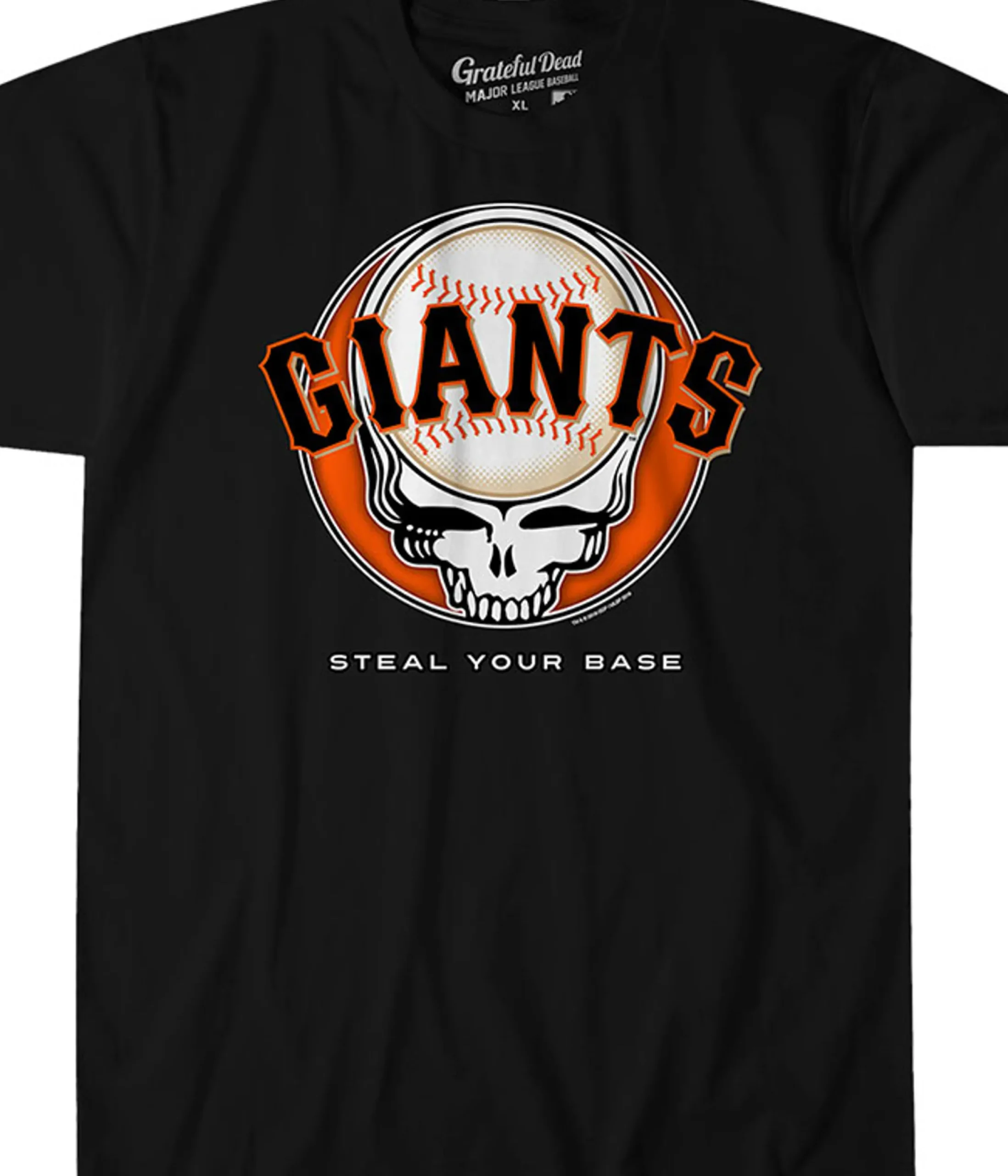 Outlet San Francisco Giants Steal Your Base Black Athletic T-Shirt Athletic T-Shirt | San Francisco Giants