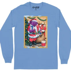 Online Santa Bear Long Sleeve T-Shirt Long Sleeve | Santa Bear