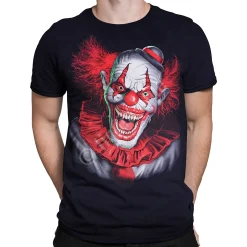 Sale Scary Clown Black T-Shirt T-Shirt | Halloween