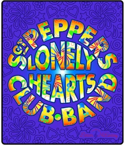 Fashion Sgt. Peppers Lonely Heart Fleece Blanket Beatles