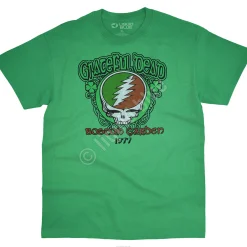 Sale Shamrock 77 Green T-Shirt T-Shirt | Grateful Dead