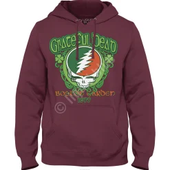 Hot Shamrock 77 Hoodie Hoodie | Grateful Dead Shamrock 77