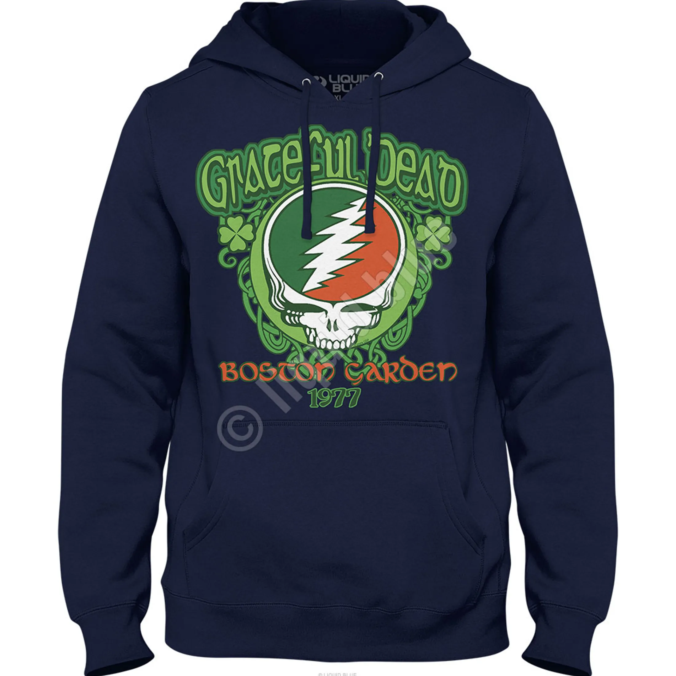 Hot Shamrock 77 Hoodie Hoodie | Grateful Dead Shamrock 77