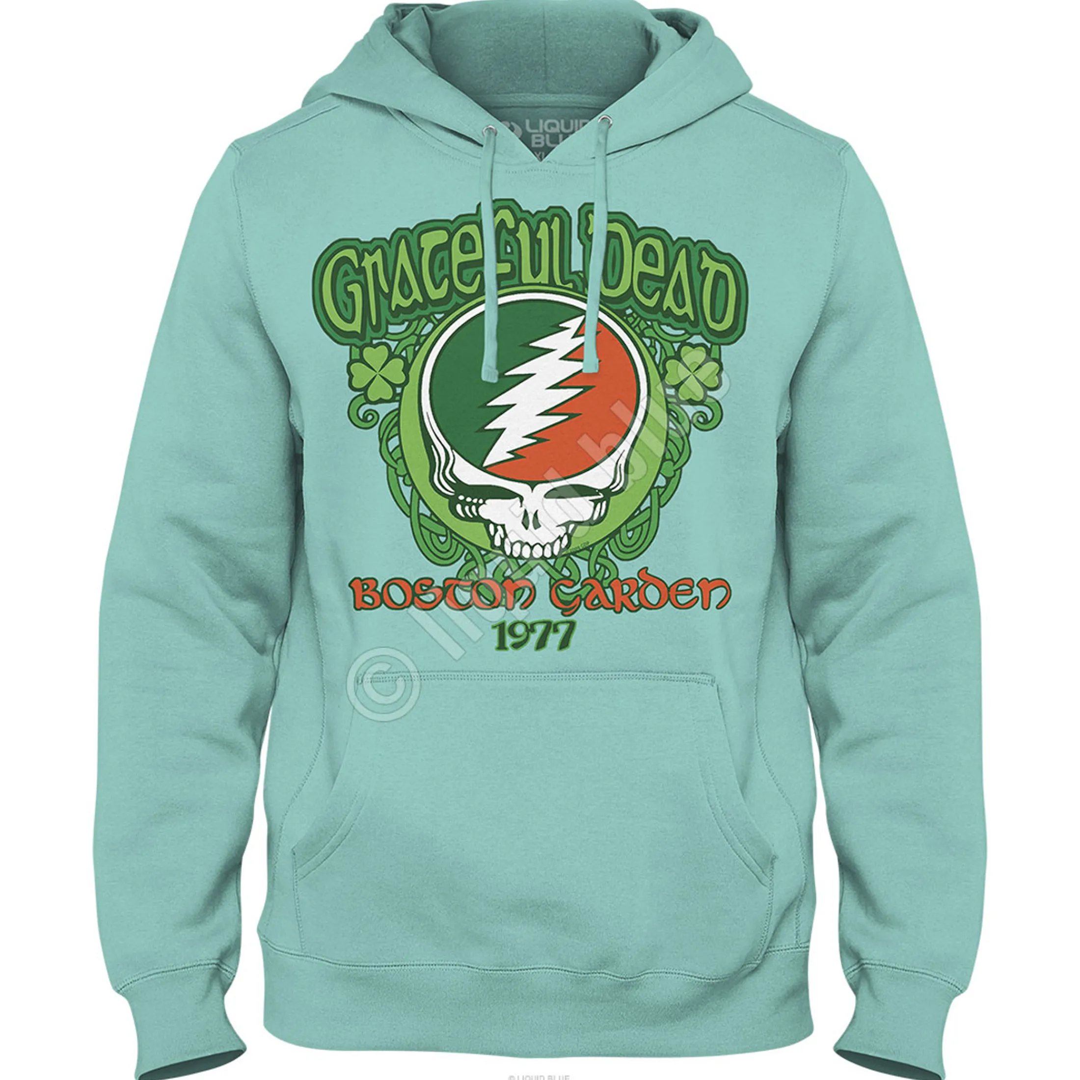 Hot Shamrock 77 Hoodie Hoodie | Grateful Dead Shamrock 77