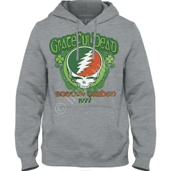 Hot Shamrock 77 Hoodie Hoodie | Grateful Dead Shamrock 77