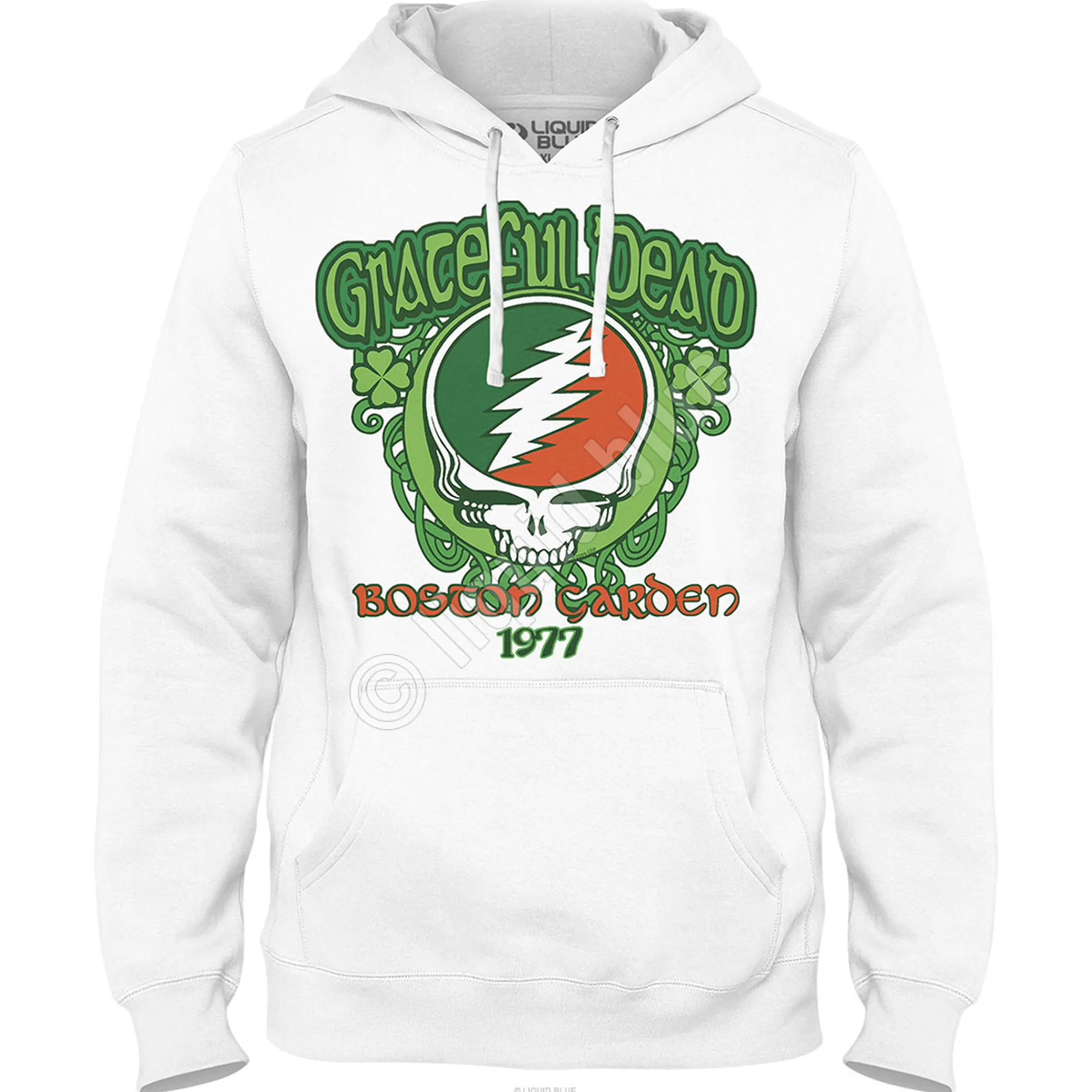 Hot Shamrock 77 Hoodie Hoodie | Grateful Dead Shamrock 77