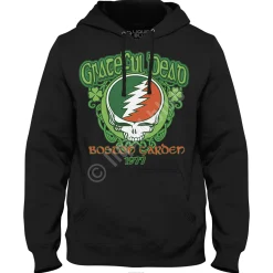 Hot Shamrock 77 Hoodie Hoodie | Grateful Dead Shamrock 77