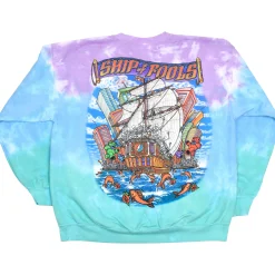 Best Ship Of Fools Tie-Dye Sweatshirt Sweatshirt | Grateful Dead