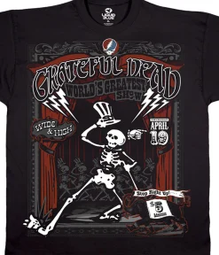 Fashion Show Time Black Athletic T-Shirt Athletic T-Shirt | Grateful Dead