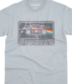 Sale Side To Side Grey Athletic T-Shirt Athletic T-Shirt | Pink Floyd