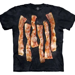 Discount Sizzlin Bacon Classic Cotton T-Shirt T-Shirt | Novelty