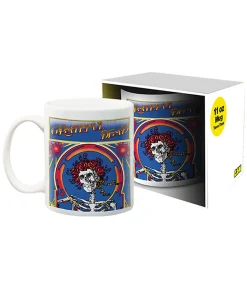Sale Skull and Roses White Mug Grateful Dead | Classic