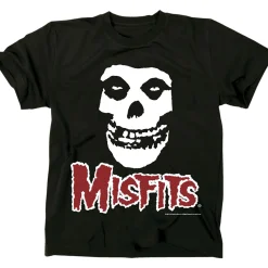 Outlet Skull Fiend Black T-Shirt T-Shirt | Misfits