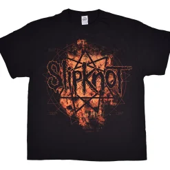 Clearance Slipknot Radio Fire Black T-Shirt T-Shirt | Slipknot