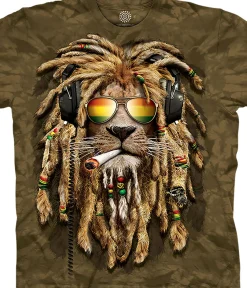 Clearance Smokin Jahman Classic Cotton T-Shirt T-Shirt | Wild Animals