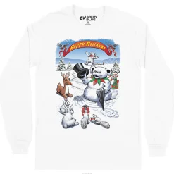 New Snowman Bear Long Sleeve T-Shirt Long Sleeve | Snowman Bear