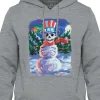 Hot Snowman Skeleton Hoodie Hoodie | Snowman Skeleton