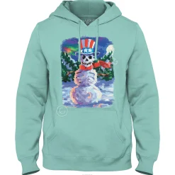 Hot Snowman Skeleton Hoodie Hoodie | Snowman Skeleton