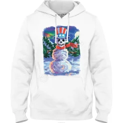 Hot Snowman Skeleton Hoodie Hoodie | Snowman Skeleton