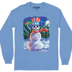 Best Snowman Skeleton Long Sleeve T-Shirt Long Sleeve | Snowman Skeleton