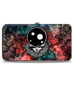 Online Space Your Face Hinged Wallet Wallets | Grateful Dead