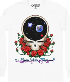 Clearance Space Your Face Long Sleeve T-Shirt Long Sleeve | Grateful Dead