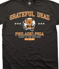 Sale Spectrum '85 Black T-Shirt T-Shirt | Grateful Dead