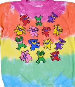 Clearance Spiral Bears Youth Sweatshirt Kids Youth | Grateful Dead