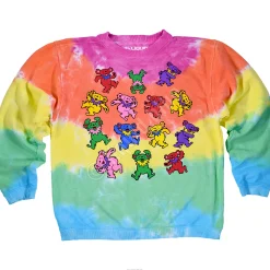Clearance Spiral Bears Youth Sweatshirt Kids Youth | Grateful Dead