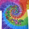 Sale Spiral Trippy Bears Tie-Dye T-Shirt T-Shirt | Grateful Dead