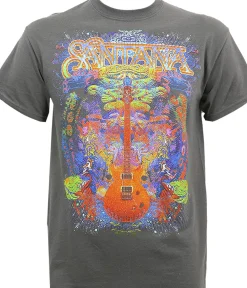 Best Spiritual Soul Black T-Shirt T-Shirt | Santana