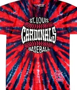 Discount St. Louis Cardinals Burst Tie-Dye T-Shirt T-Shirt | St. Louis Cardinals