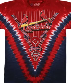 New St. Louis Cardinals V Tie-Dye T-Shirt T-Shirt | St. Louis Cardinals