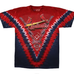 New St. Louis Cardinals V Tie-Dye T-Shirt T-Shirt | St. Louis Cardinals
