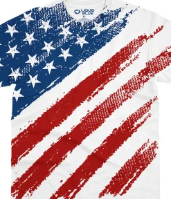 Hot Star Spangled Banner White T-Shirt T-Shirt | Americana