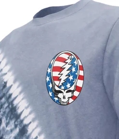 Best Steal Your Face Independence Chest T-Shirt T-Shirt | Grateful Dead